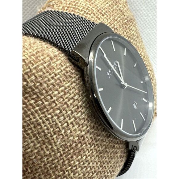 Skagen Ancher SKW6108 Men\'s Gray Stainless Steel Analog Dial Quartz Watch AEA225 main image 8